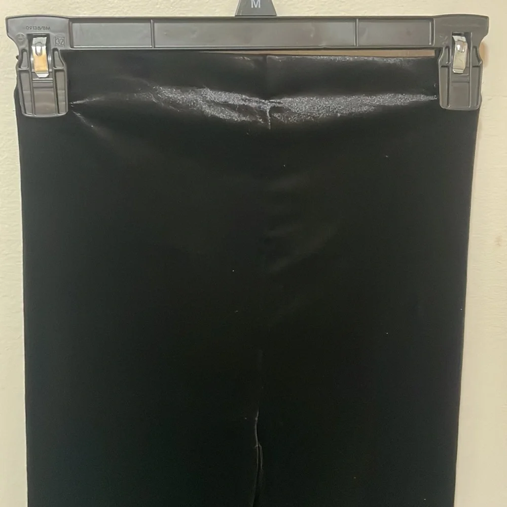 Zara black velvet leggings - Picture 9 of 11